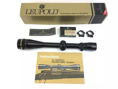 SOLD - Leupold VARI-X III 6.5x20 Rifle Scope With Mounts