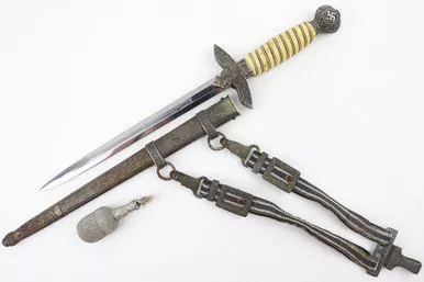 SOLD - Luftwaffe Dagger with Hanger (040423-5)