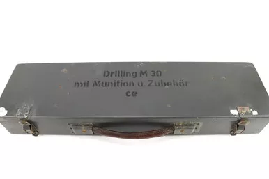 SOLD - Luftwaffe Drilling M30 Case (121323-1)