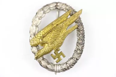 SOLD - Luftwaffe Fallschirmjager Badge (KW032124-2)