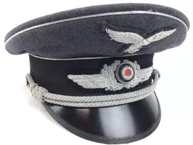 SOLD - Luftwaffe Sonderklasse Officers Visor Cap