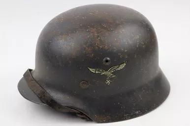 SOLD - M35 Luftwaffe Double-Decal Helmet