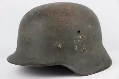 SOLD - M35 Single Decal Heer Army Helmet