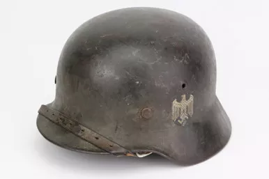 SOLD - M40 Herr Helmet w/ Provenance