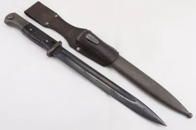 SOLD - Matching K98 Bayonet With Frog (EC82924-01(Ohio))