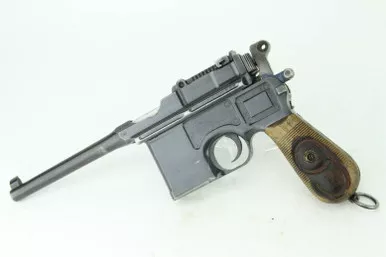 SOLD - Mauser C96 Broomhandle - Red 9