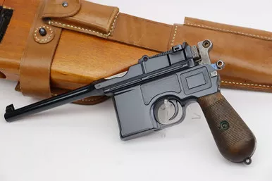 SOLD - Mauser C96 Broomhandle Rig (181929 - 26212)