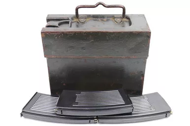SOLD - MG 18 Magazines with Case - 1938 Dated