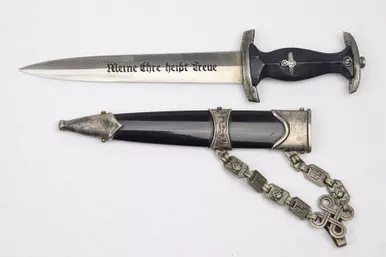SOLD - Miniature Chained SS Dagger