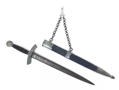 SOLD - Miniature Luftwaffe Dagger - Damascus