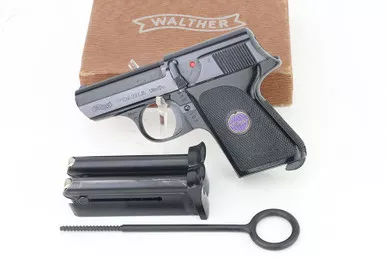 SOLD - Mint, Boxed 1967 Walther TP - .22 LR