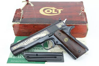SOLD - Mint, Boxed Colt Service Ace M1911 - Samuel Colt Signature Series