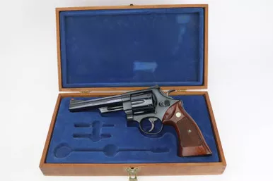 SOLD - Mint, Cased, 6" Smith & Wesson Model 29-2