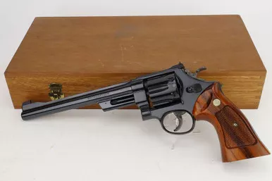 SOLD - Mint, Cased 8.5" Smith & Wesson 27-2