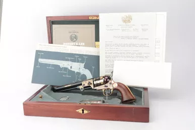 SOLD - Mint, Cased Colt M1851 Navy Revolver - Robert E. Lee Commemorative