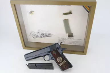 SOLD - Mint, Cased Colt WWI Commemorative Chateau-Thierry 1911