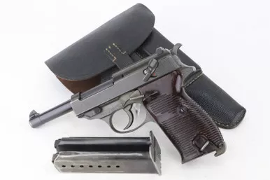 SOLD - Mint Dual-Tone Mauser P.38 Rig