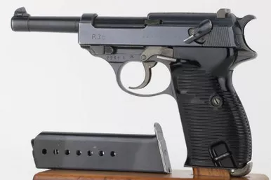 SOLD - Mint End-of-War AC 45 Walther P.38 - Czech FNH Barrel