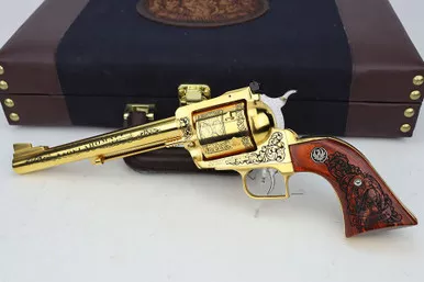 SOLD - Mint Franklin Gold & Silver Edward Colkins Revolver - #44 of 100