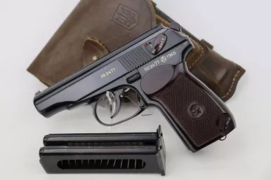 SOLD - Mint Russian Makarov Rig - Two Matching Magazines
