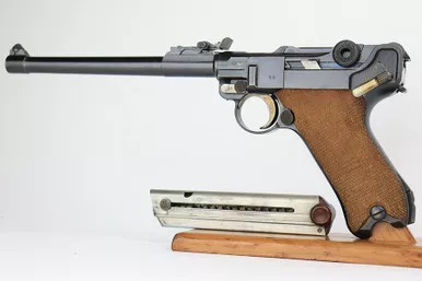 SOLD - Minty 1917 DWM Artillery Luger (7205f - 25283)