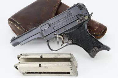 SOLD - Minty 1939 Nambu Type 94 Rig - Matching Magazine