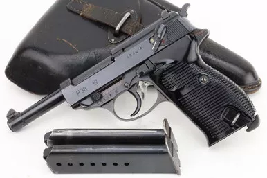 SOLD - Minty 1943 Mauser P.38 Rig - BYF 43 (6542p - 30132)