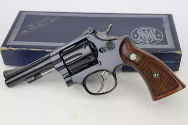 SOLD - Minty, Boxed 1953 Smith & Wesson Combat Masterpiece