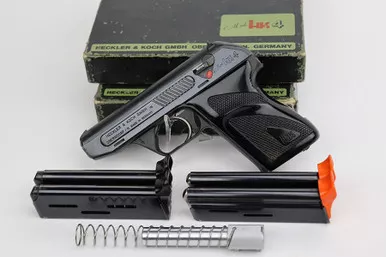SOLD - Minty, Boxed 1970 H&K Model 4 - With .22 Caliber Conversion Kit