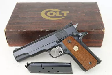 SOLD - Minty, Boxed Colt MK IV Series 70 - Gold Cup National Match (70N16061 - 31235)