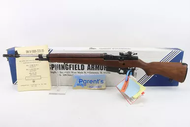 SOLD - Minty, Boxed Springfield Armory M1A - National Match