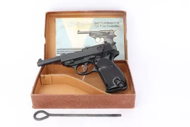 SOLD - Minty, Boxed Walther P1 - 1968 Mfg