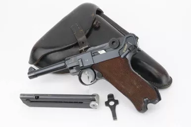 SOLD - Minty, Scarce 1940 Navy Mauser Luger Rig
