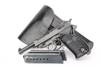 SOLD - Minty, Scarce SVW 45 Mauser P.38 Rig - Dual-tone Finish