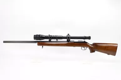 SOLD - Minty Winchester Model 52 Rifle - With Bausch & Lomb Scope