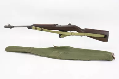 SOLD - National Postal Meter M1 Carbine w/ Canvas Sleeve - 1943 mfg