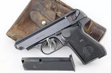 SOLD - Nazi Army Sauer 38h Rig (443564 - 25559)