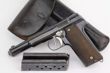 SOLD - Nazi Astra Model 600 Rig - Very Early Serial