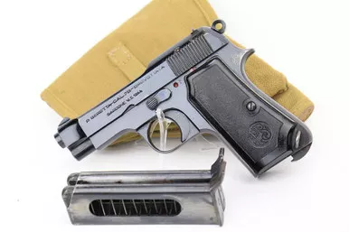 SOLD - Nazi Beretta M1935 Rig - High Polish 4UT
