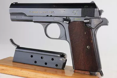 SOLD - Nazi Femaru Model 37 - Matching Magazine