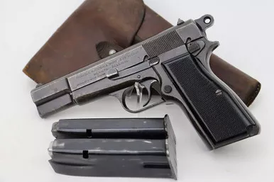SOLD - Nazi FN Browning High Power Rig (6933b - 27132)