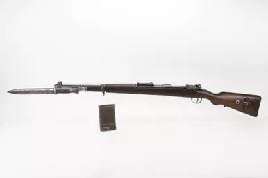 SOLD - Nazi Marked Portuguese m1937 K98k w/ Bayonet - 1937 mfg
