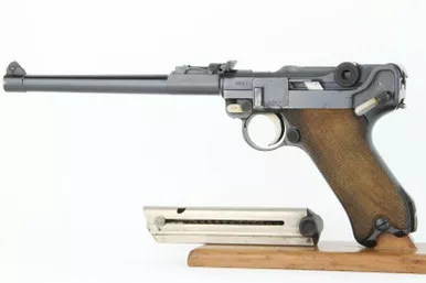 SOLD - Nice DWM LP.08 Artillery Luger - 1917 mfg