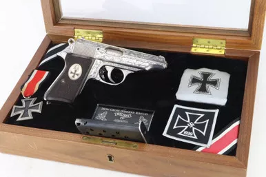 SOLD - Nice Engraved Walther PP - American Historical Foundation