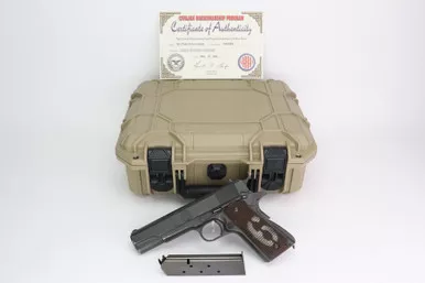 SOLD - Nice Ithaca 1911A1 w/ Remington Slide - 1944 mfg