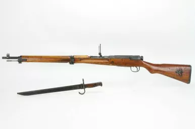 SOLD - Nice, Matching Toyo Kogyo Type 99 Arisaka w/ Bayonet - 31st Series