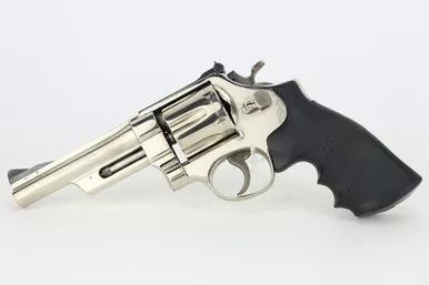 SOLD - Nickeled Smith & Wesson Model 27-2 Revolver (S313038 - 28660)