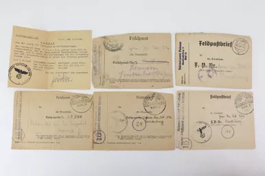 SOLD - Original Luftwaffe Wehrpass with Photos and Letters