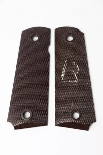 SOLD - Original WWII Colt 1911A1 Brown Phenolic Resin Grips