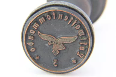 SOLD - Original WWII Luftwaffe Ink Stamp